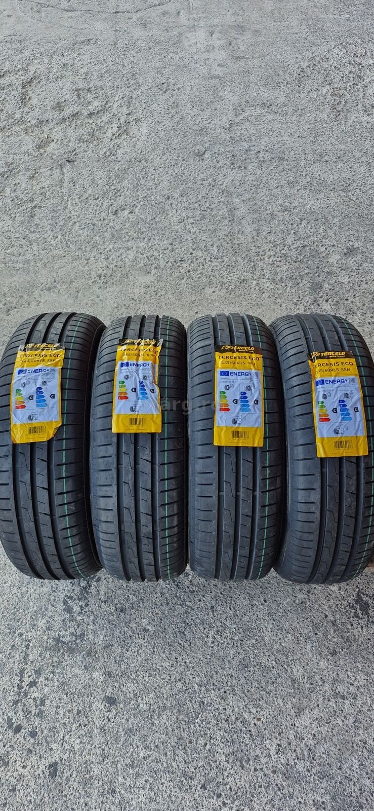 4 anvelope vara noi Tercelo 185/60/15,dot 2025.Pretul este pe bucata.