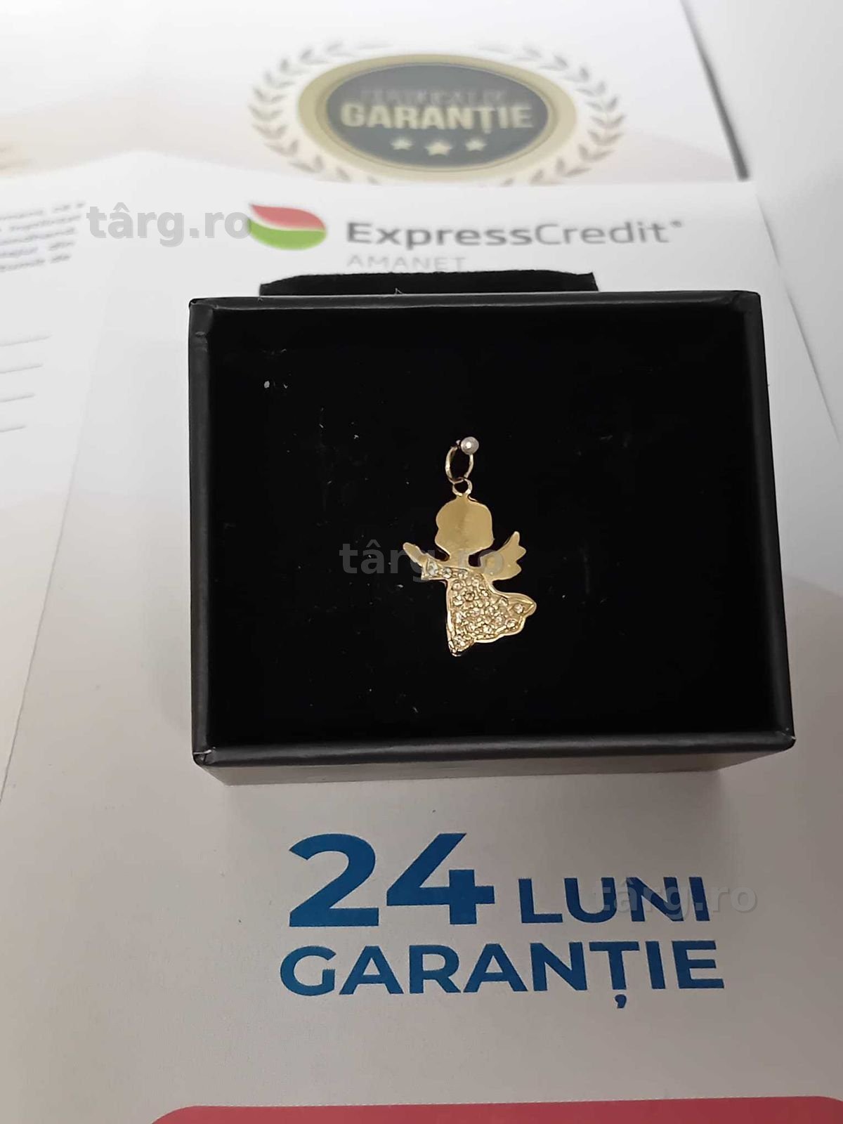 Pandant aur 14k[Tomesti-b:32983.3]-Garantie 2 ani!