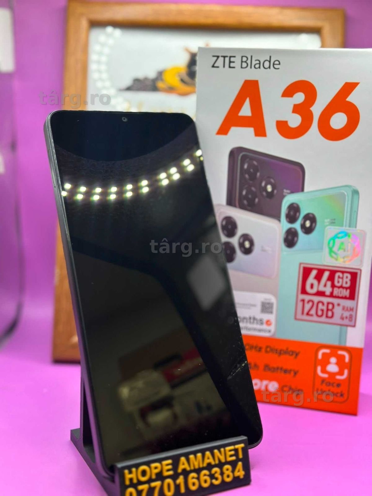 Hope Amanet P2- ZTE BLADE A36 128GB/ 6GB RAM 2