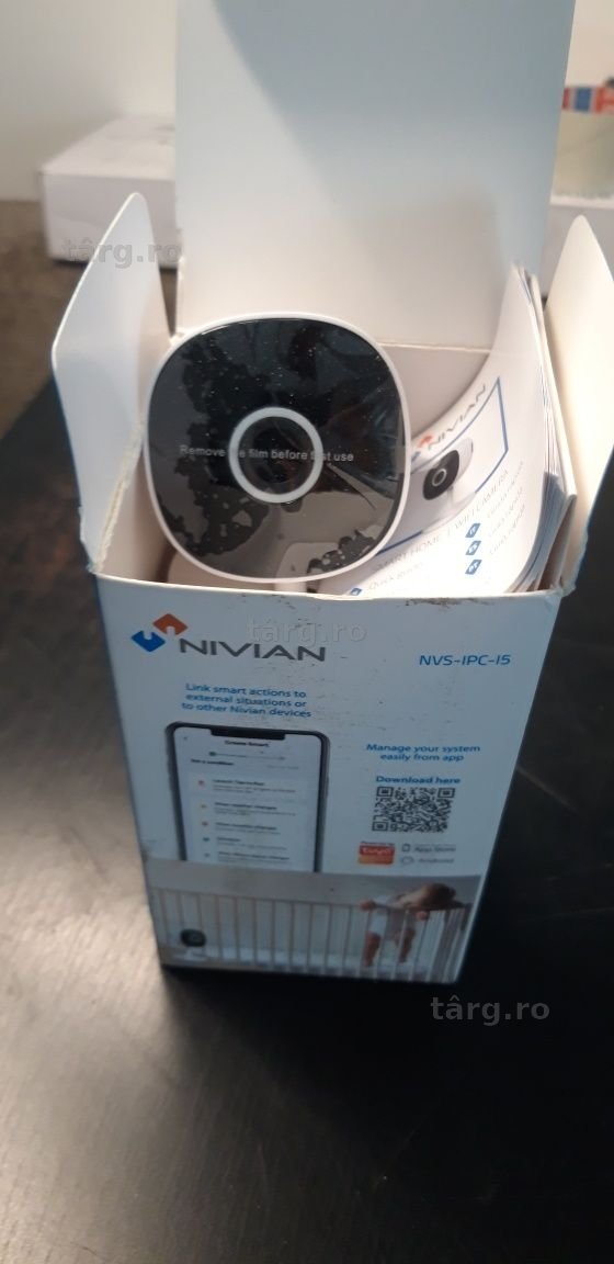 Camera de supraveghere Nivian Nvs-Ipc-I5, 1080p, alb