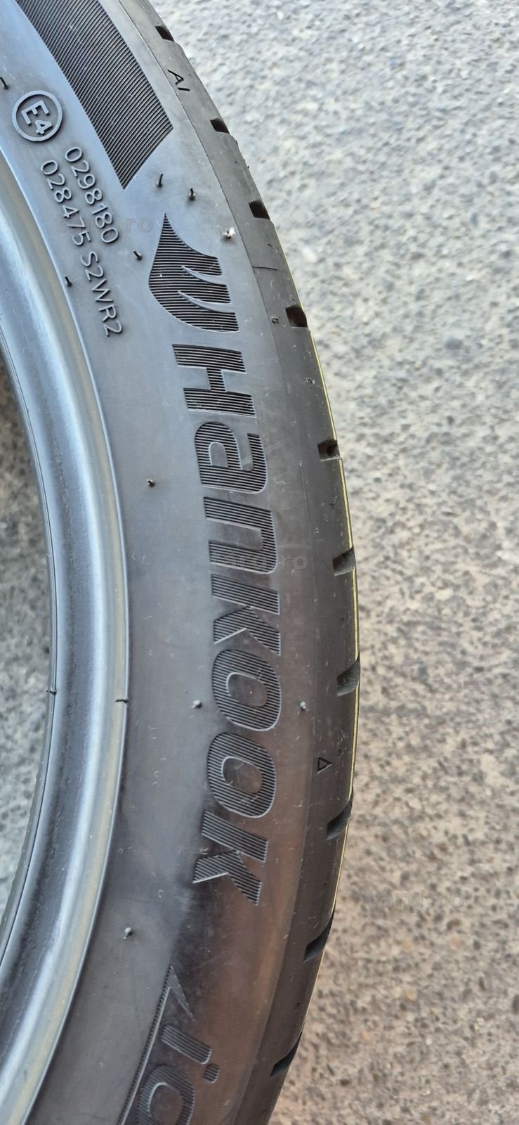 4 anvelope vara Hankook 235/40/19,dot 2023.Pretul este pe bucata. 5