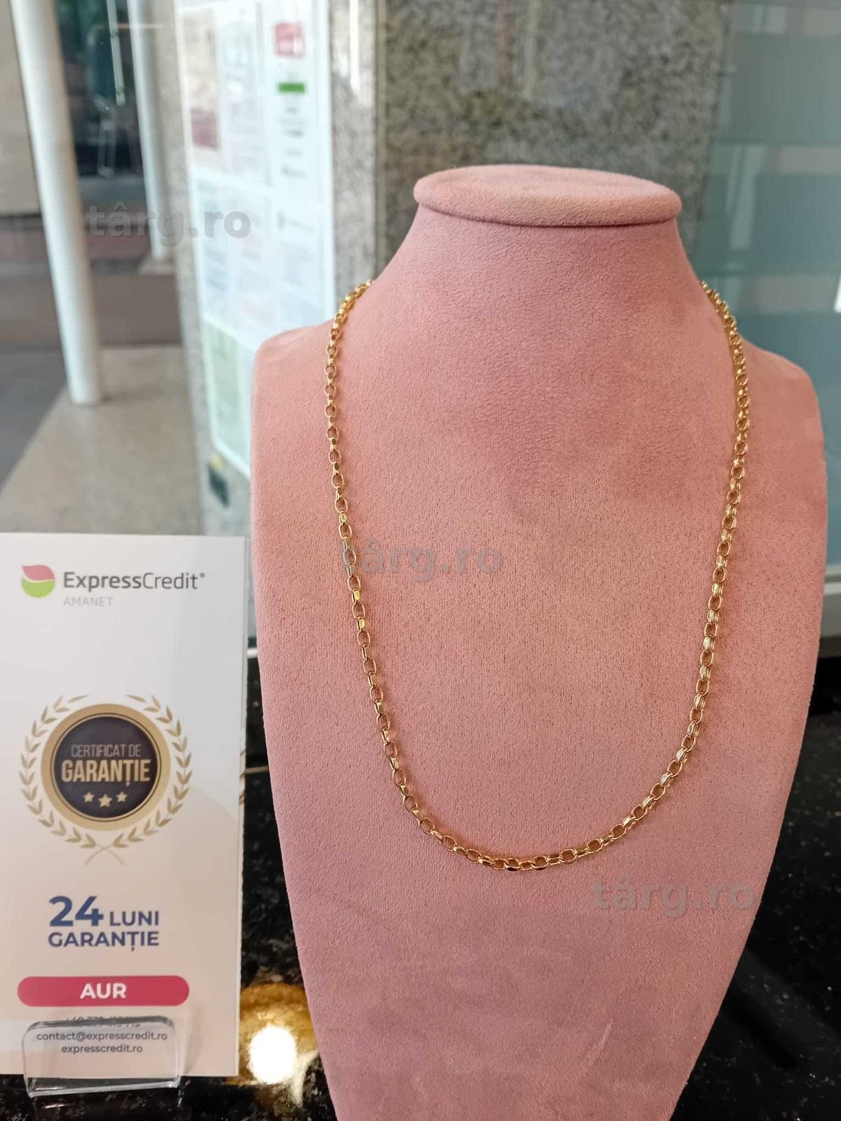 Lant aur 14K 5.28g 14K 46cm (Iulius Mall)(B-411.2) Garantie 2 ani!