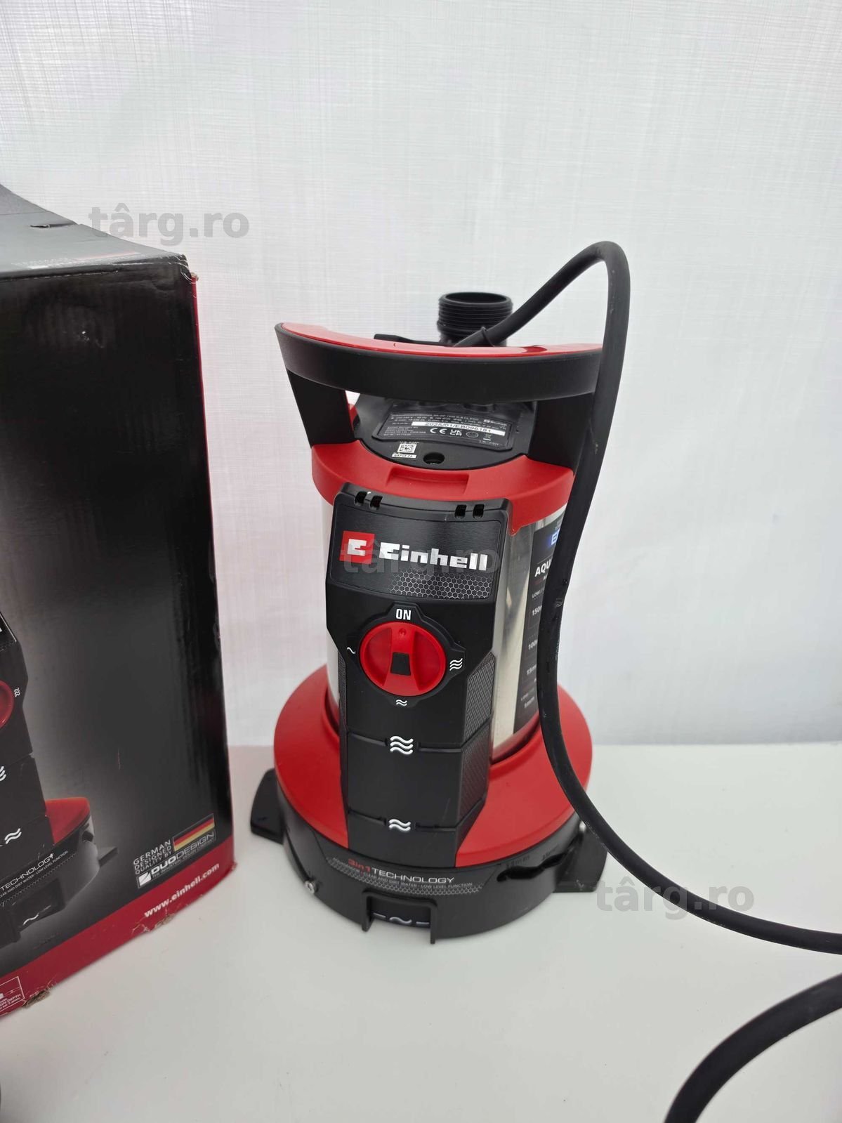 Pompa de apa murdara Einhell GE-DP 7935 N-A LL ECO 790 W, 19500 Lh, inox 2