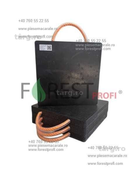 Set 4 placii stabilizatoare cala macara 300x300x30mm - TALPI DE CALARE