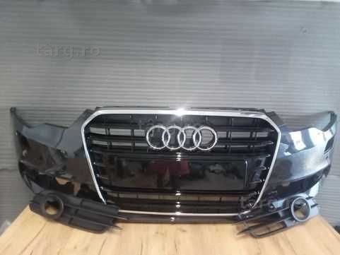 Bara&Grila Radiator&Grile Fata Audi A6 C7 An 2010-2014 (LY9B (Negru))