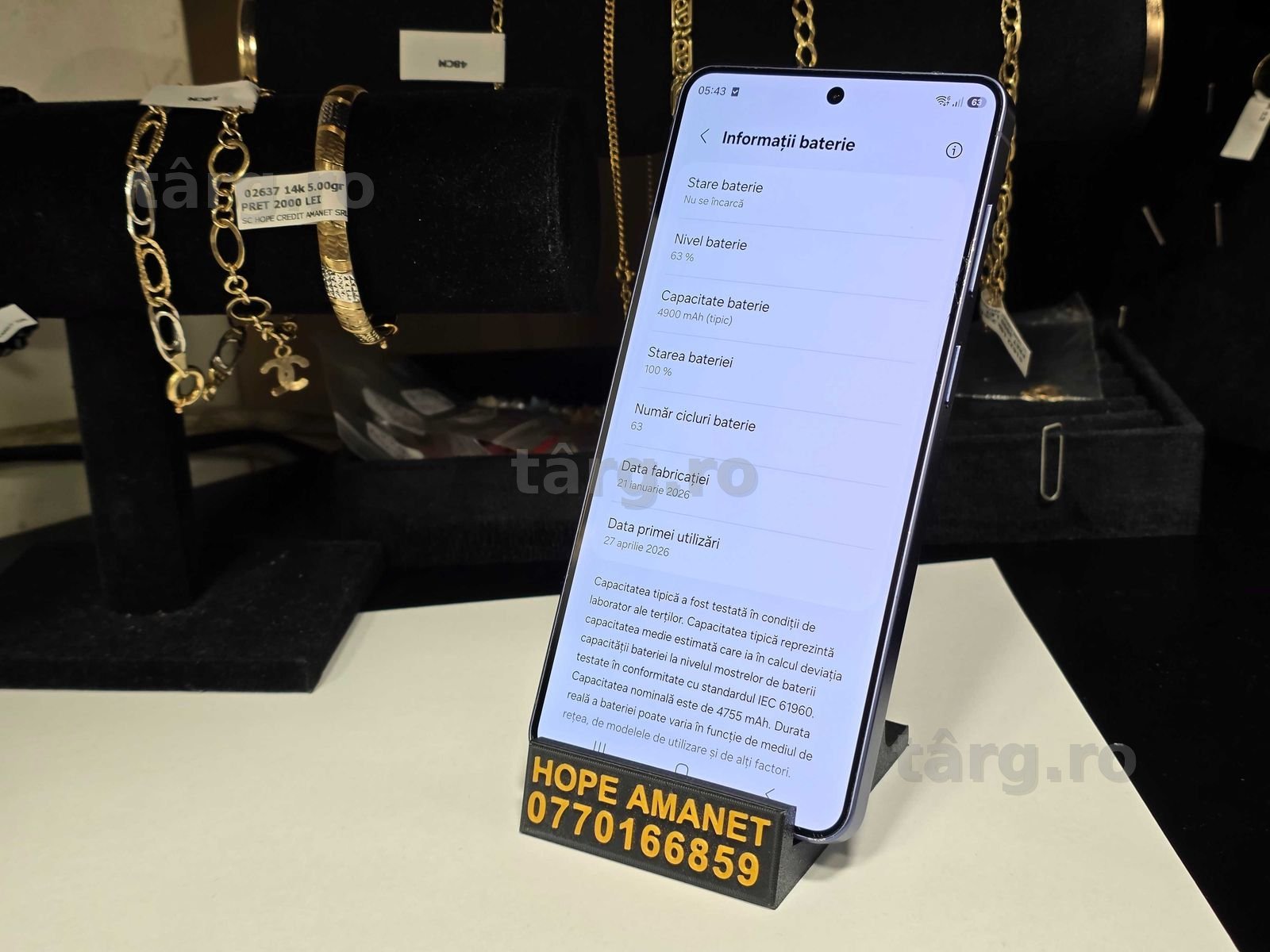 Hope Amanet P10/Samsung S26 Plus 256GB 3