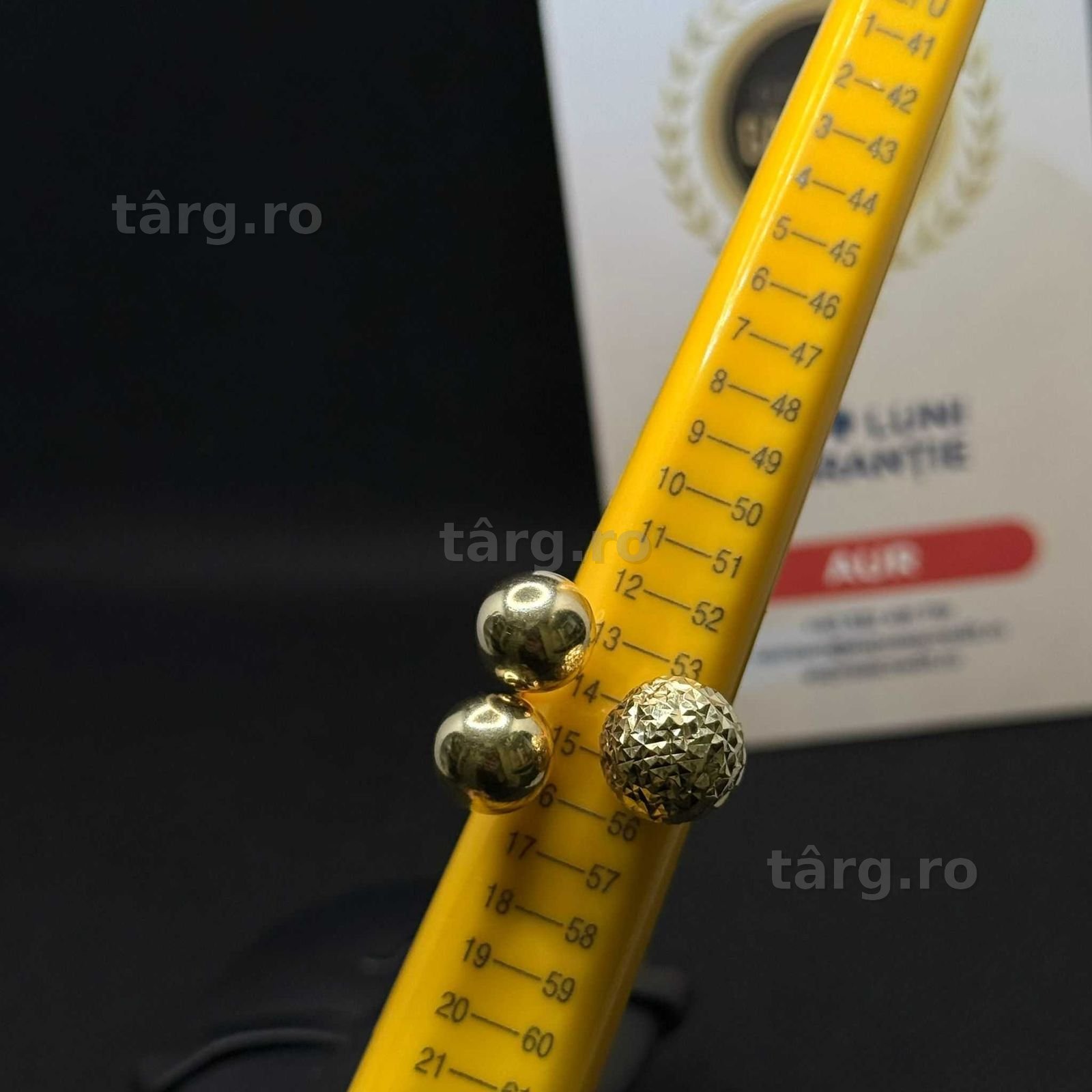 Inel aur 14K 4g (AG15 Gara 1 B33546.1) Garantie 2 ani! 5