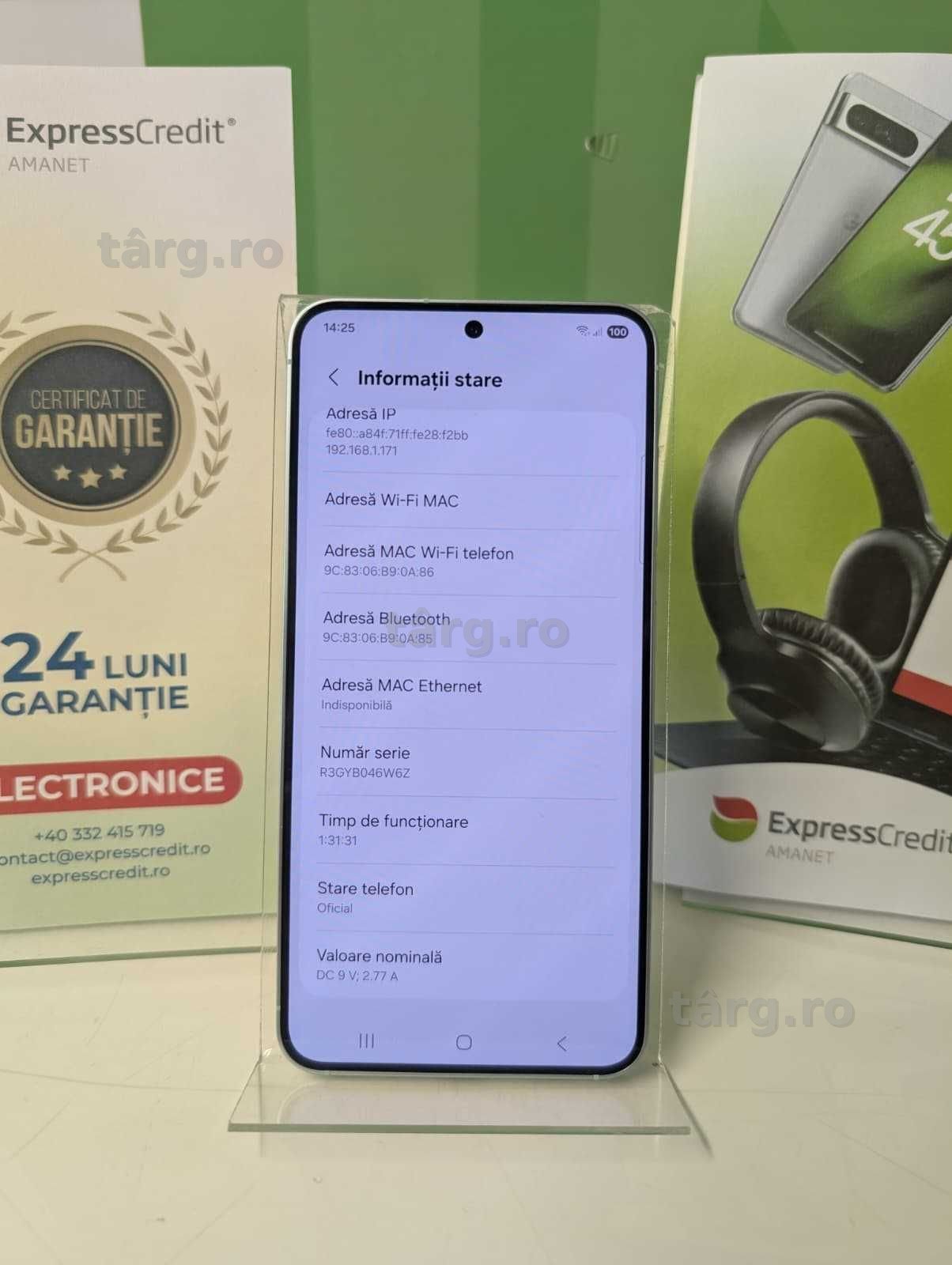 Telefon Samsung Galaxy S25 12/128Gb (B.60823-Tatarasi) Garantie 2 ani 2