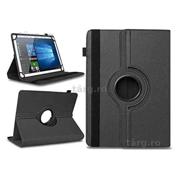 Husa Tableta 10,2" 11" 10,9" 9,7" 10,5" Piele, Rotativa Universala