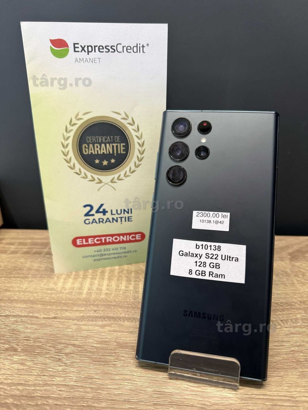 [Ag 51] Telefon Samsung S22 Ultra 8/128Gb 2300Lei - b.10138-32 2