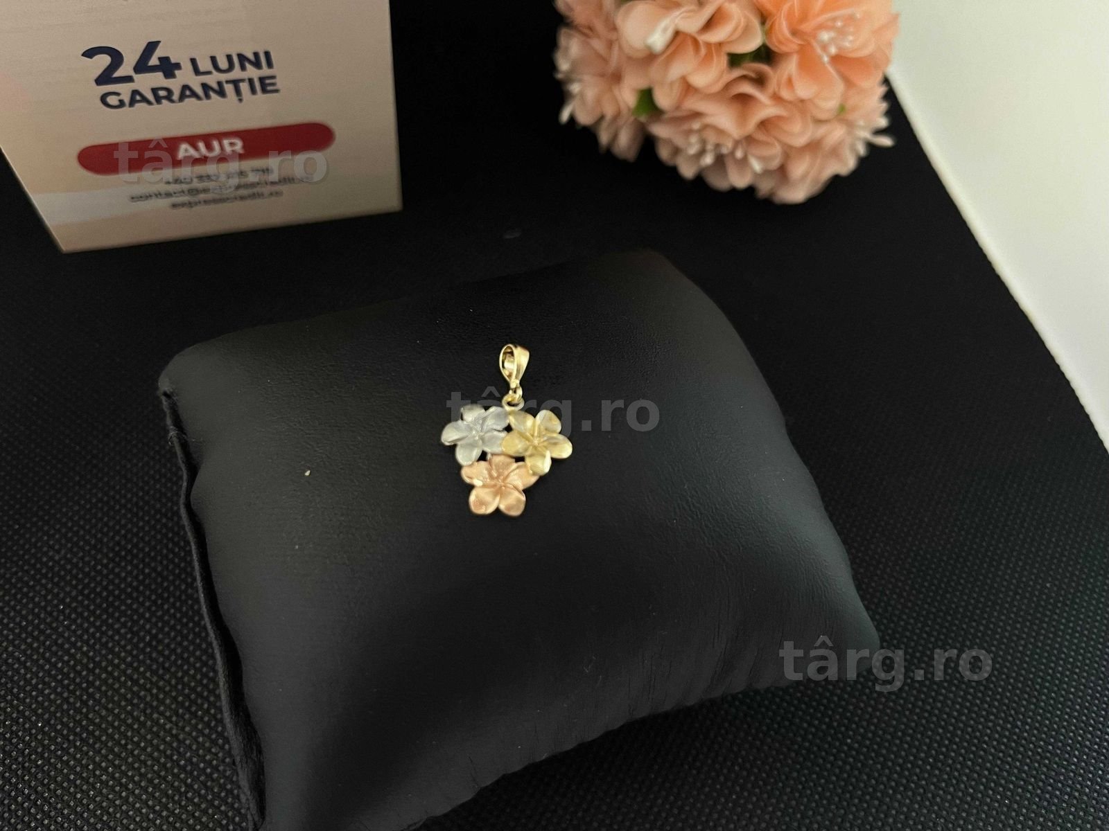 Pandantiv Aur 14k 1.42g (AG16 Moldova b32970.7)-Garantie 2 ani! 3