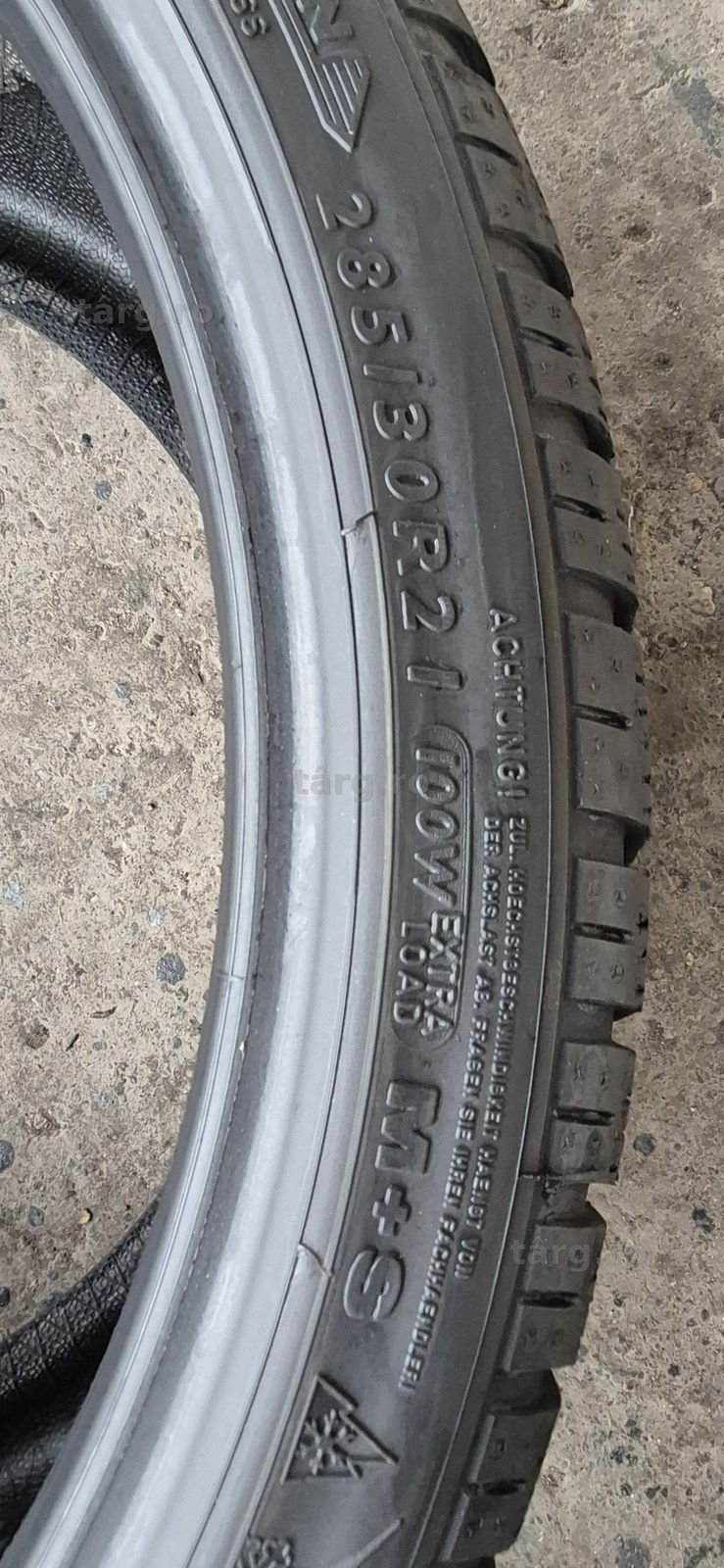 4 anvelope iarna Dunlop 285/30/21.Pretul este pe bucata. 6