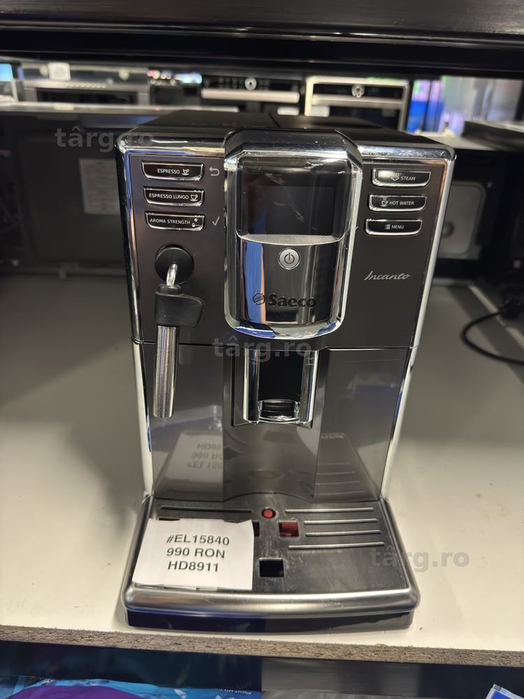 Espressor automat Saeco Incanto HD8911, factura si garantie 12 luni