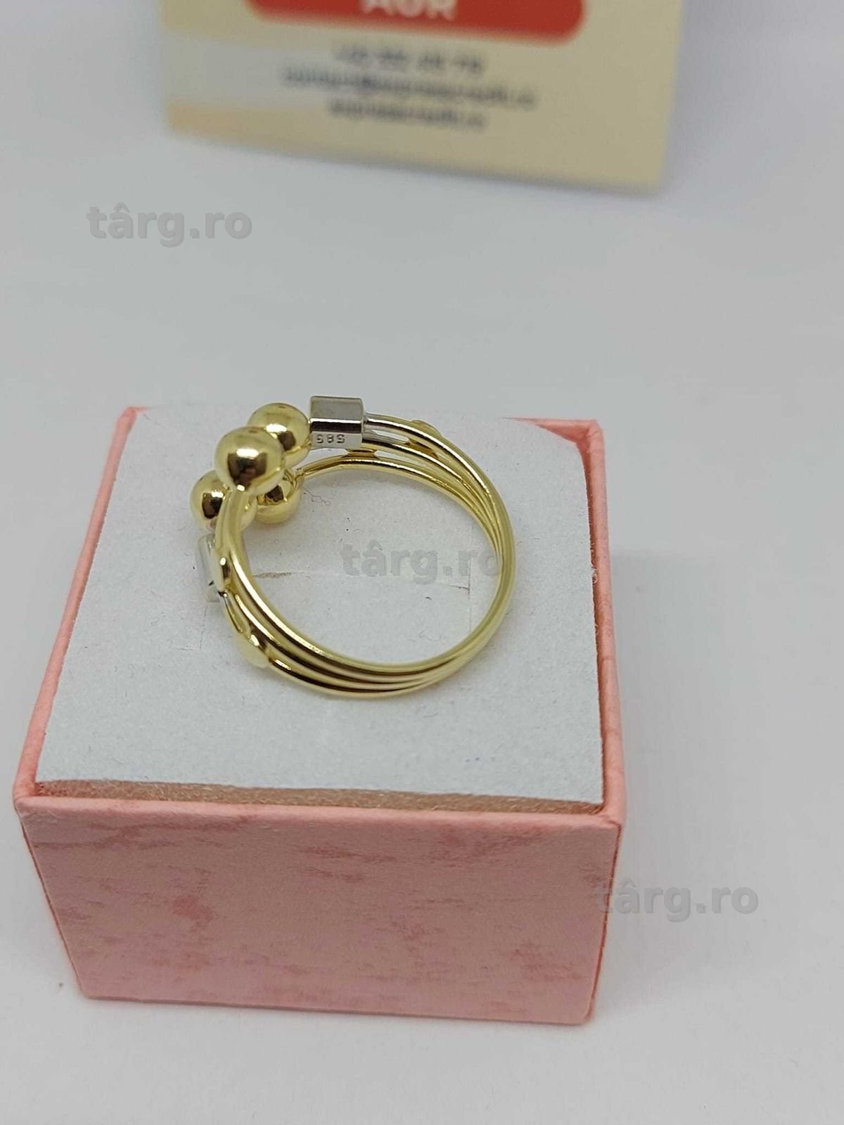 Inel aur 14k 4.69gr [35219.1/30 Pacurari 2] Garantie 2 ani! 3