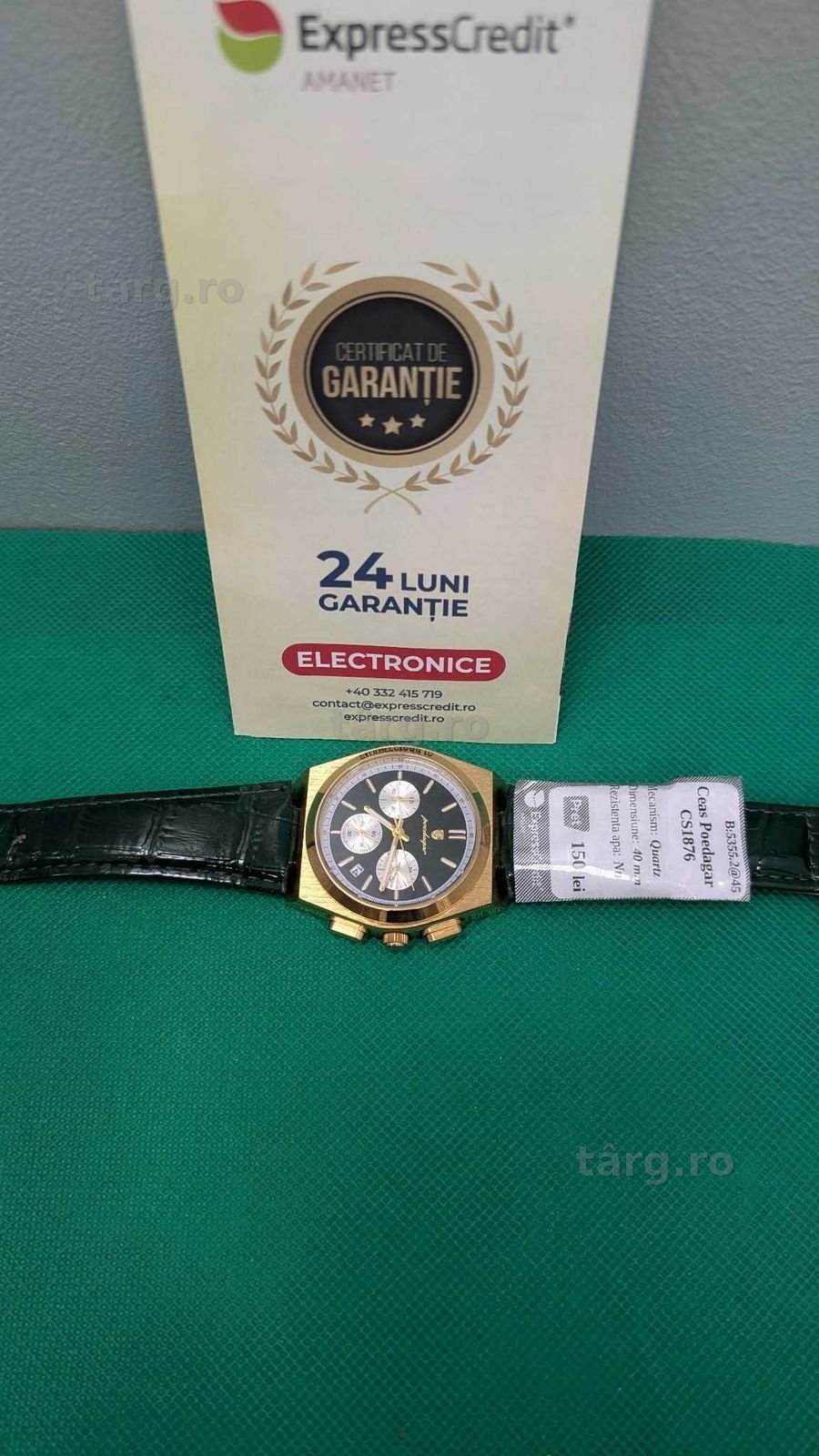 Ceas Poedagar CS186 (AG45 B.5355.2) GARANTIE 24 LUNI