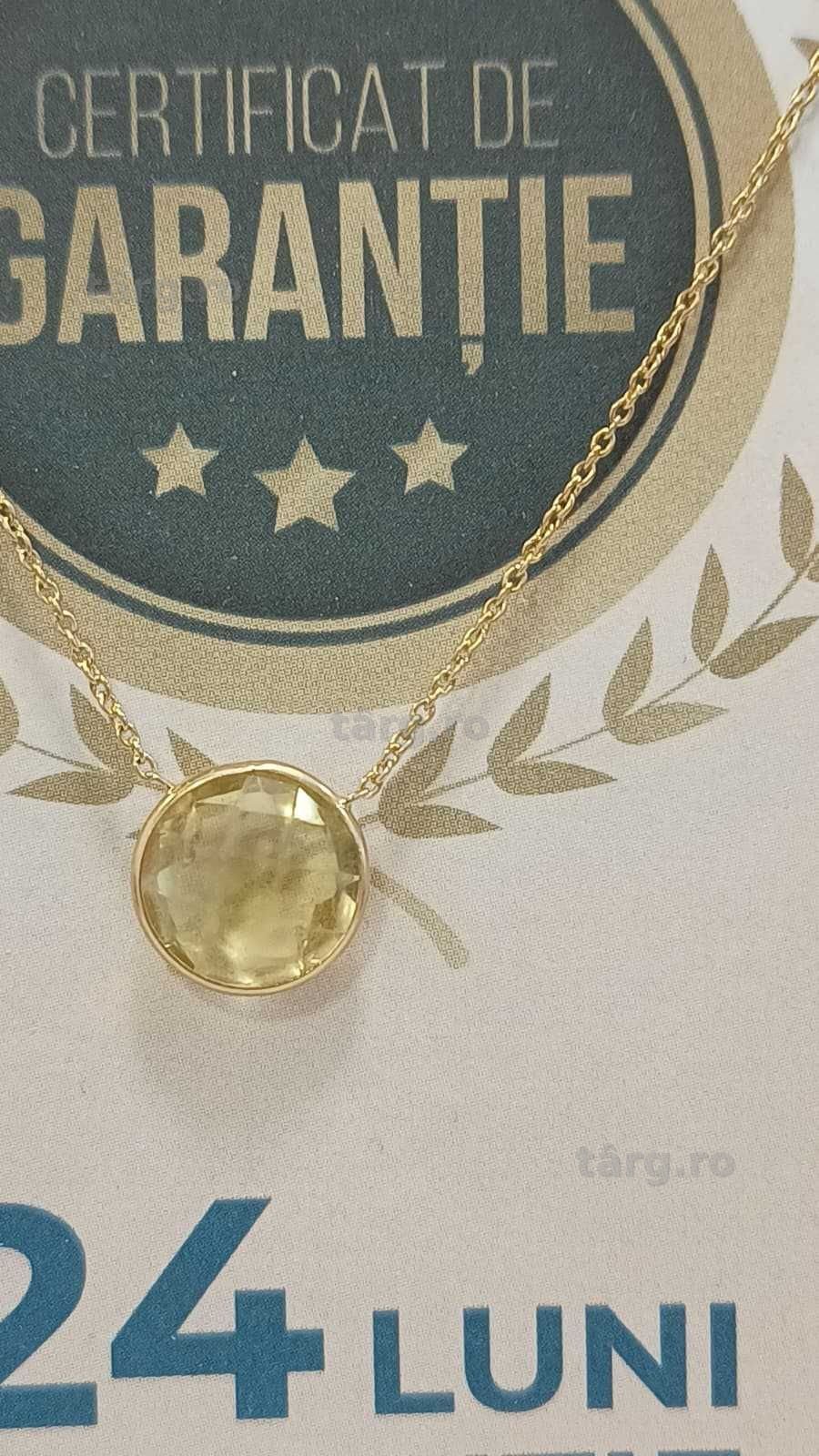 Colier aur 18K 3.33gr (Ag24 Harlau b.45348.2) - Garantie 2 ani! 2