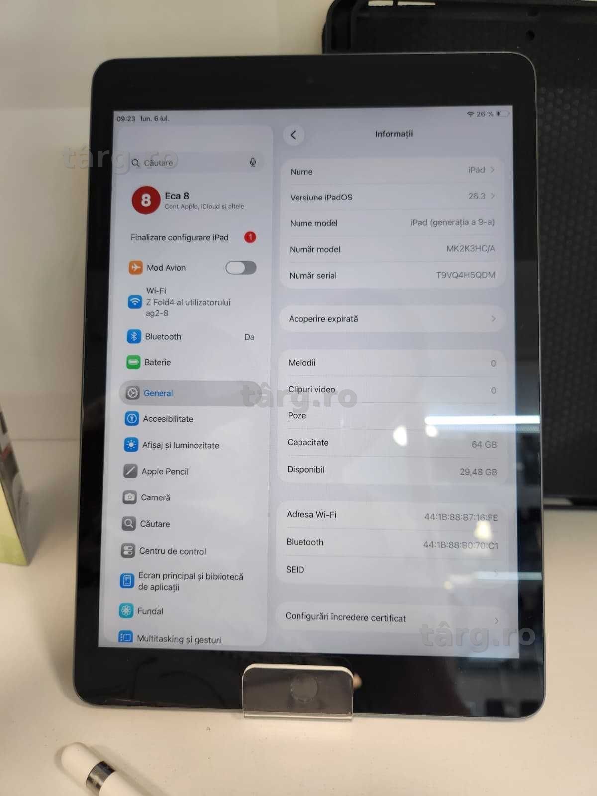 Tableta Apple Model GEN 9 (Ag8 Tudor/B75129) – Garantie 2 Ani! 2