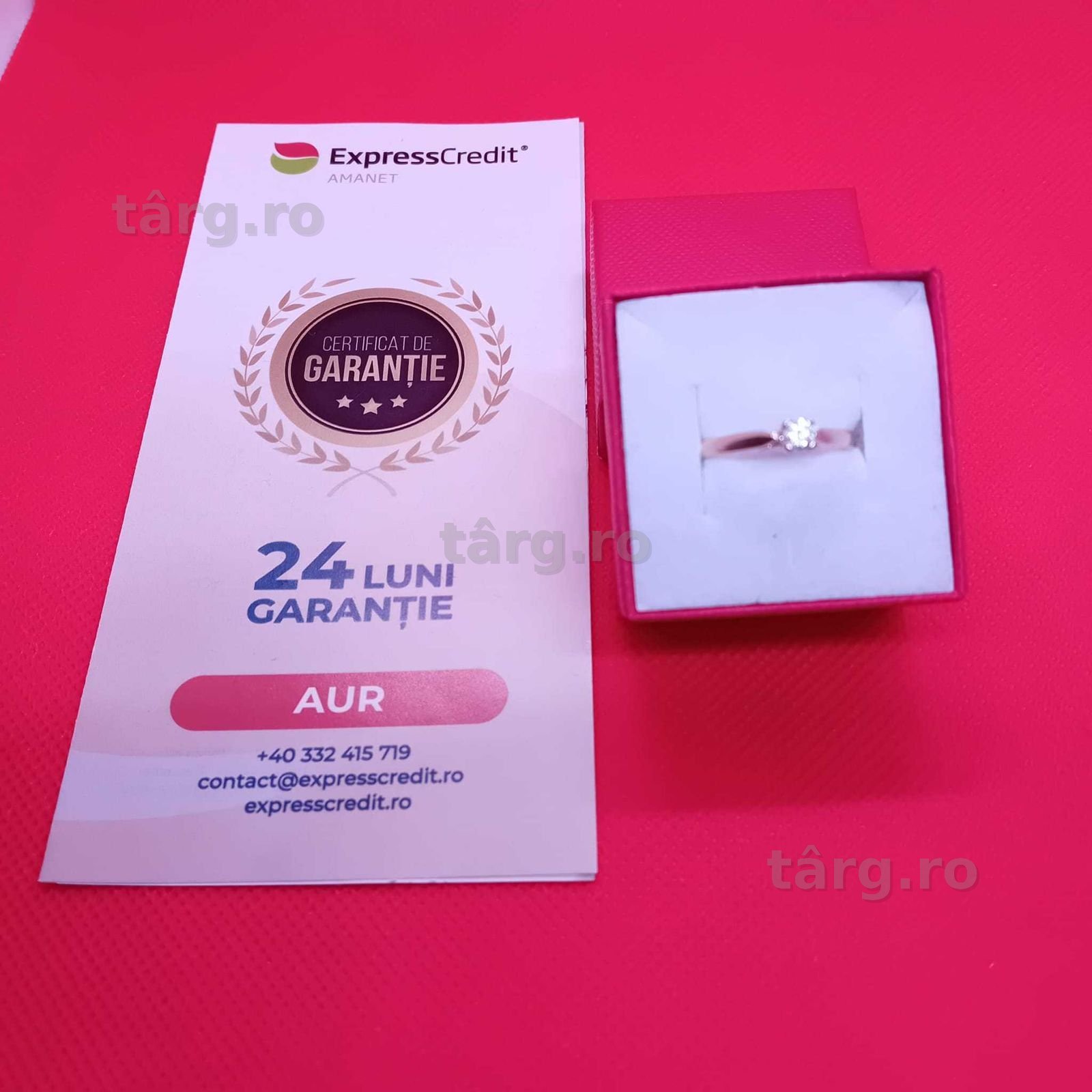 Inel aur 14k 1.81 g (Ag4 Dacia B50847.1)-Garantie 2 Ani