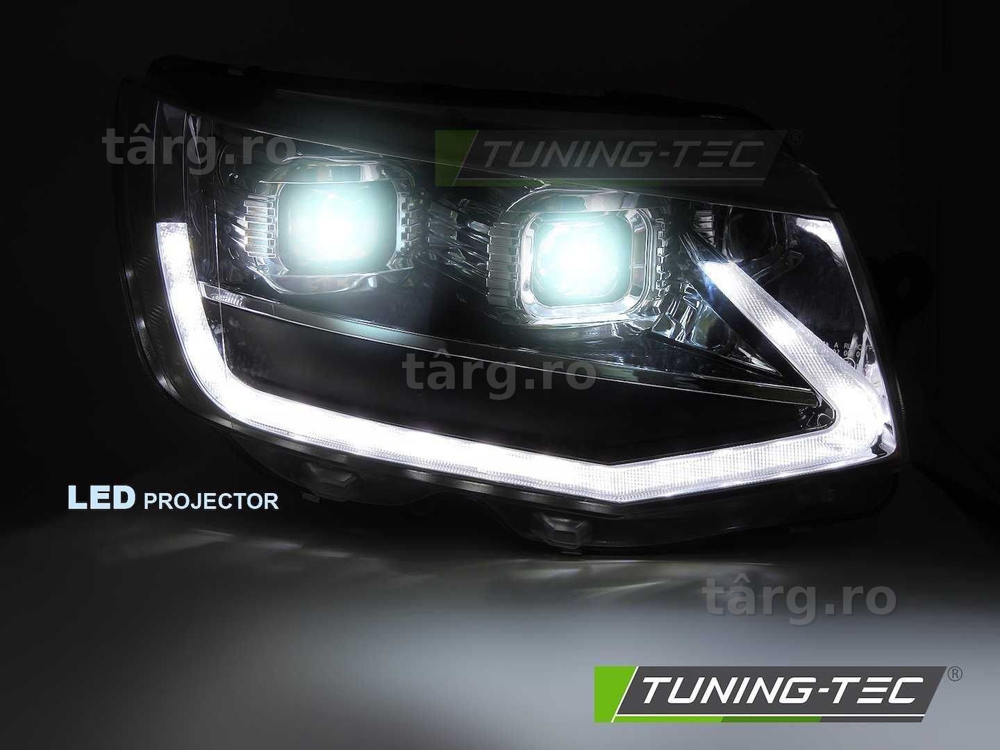 Faruri Full LED Vw T6, 2015-2019 cu Omologare