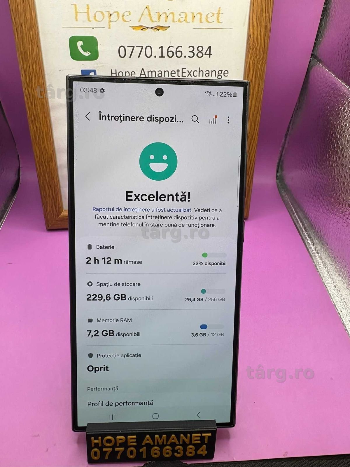 HOPE AMANET P2-Samsung s24 ultra 256 GB/12 RAM 2