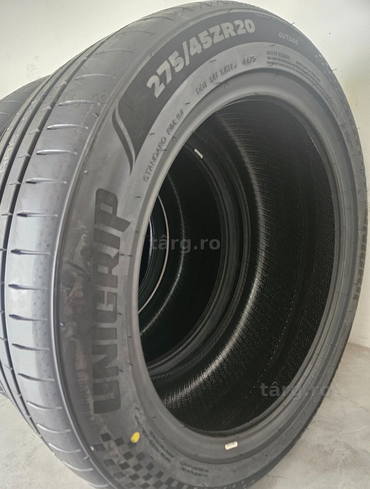 275/45 R20 110Y XL UNIGRIP (Gripmax) Anvelope noi vara protectie janta 5