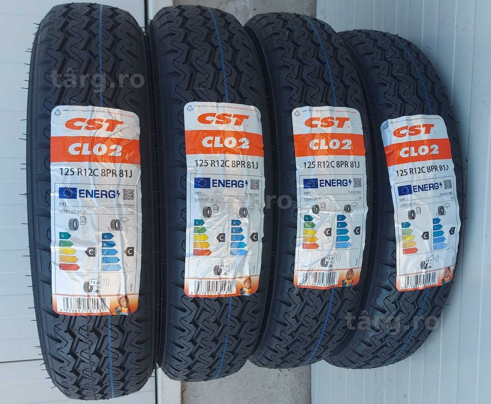 125 R12C (125/80 R12C), 81J, CST (By Maxxis), CL02, Anvelope remorcă