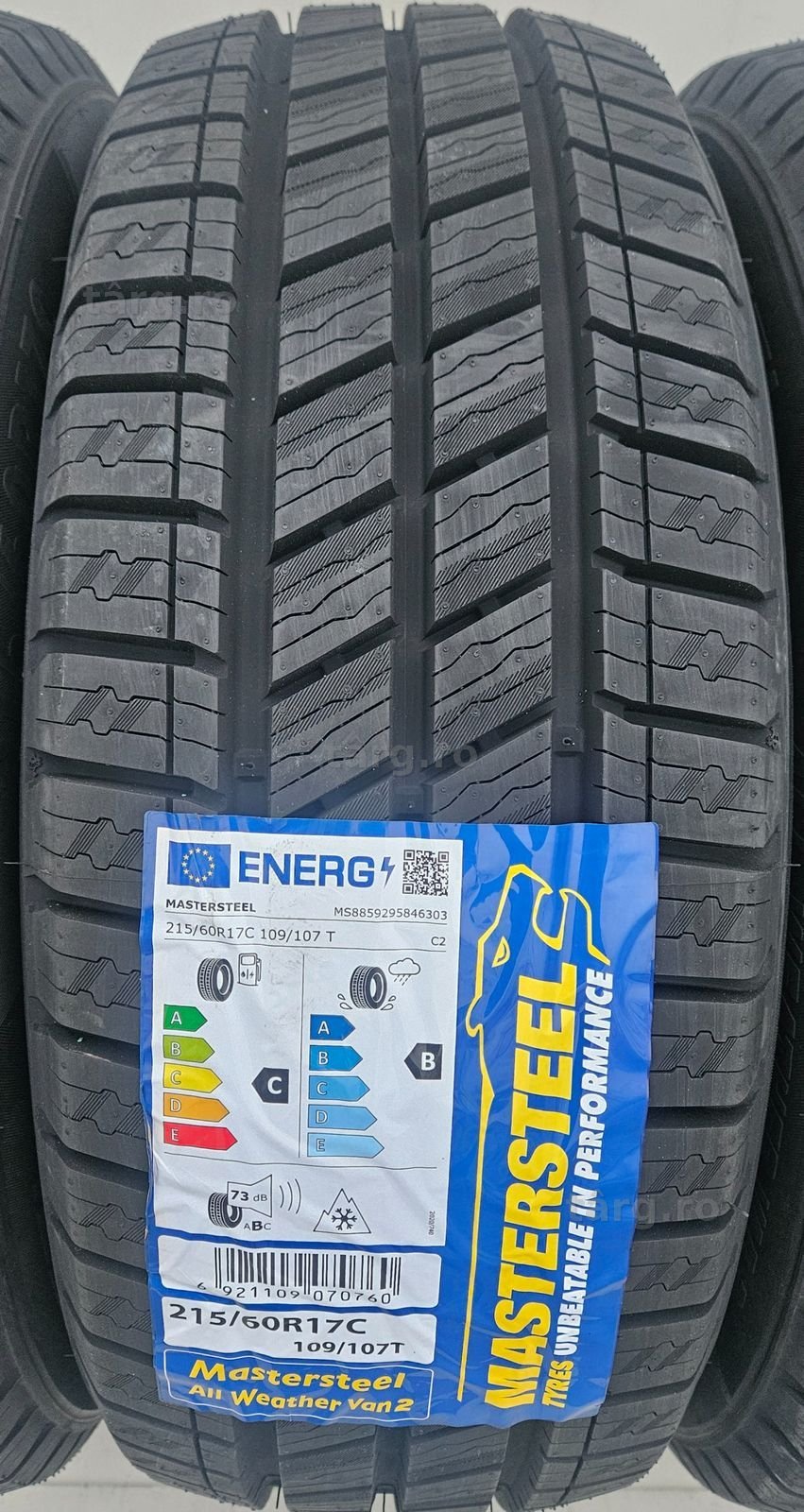 215/60R17C, 109T, MASTERSTEEL, Anvelope mixte M+S 3