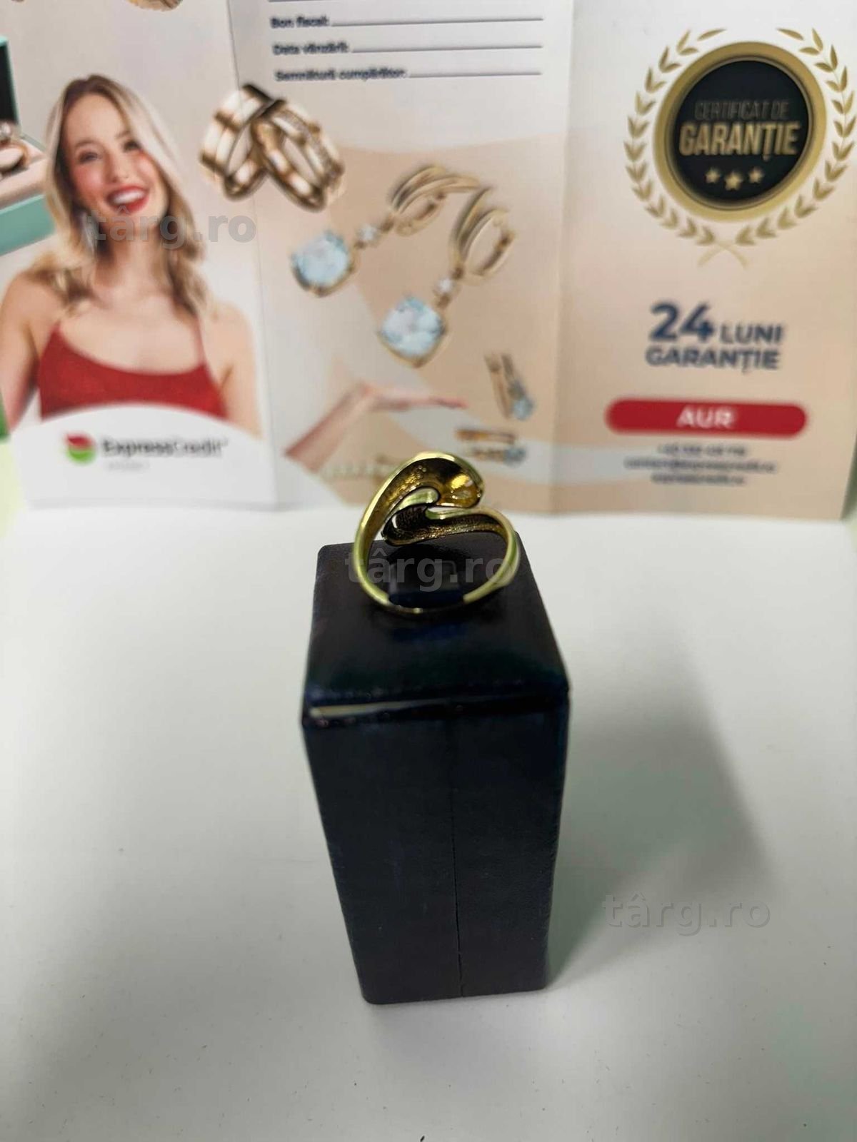 Inel Aur 14k 2.92gr (B61252.1-Tatarasi) Garantie 2 ani- 1460lei 5