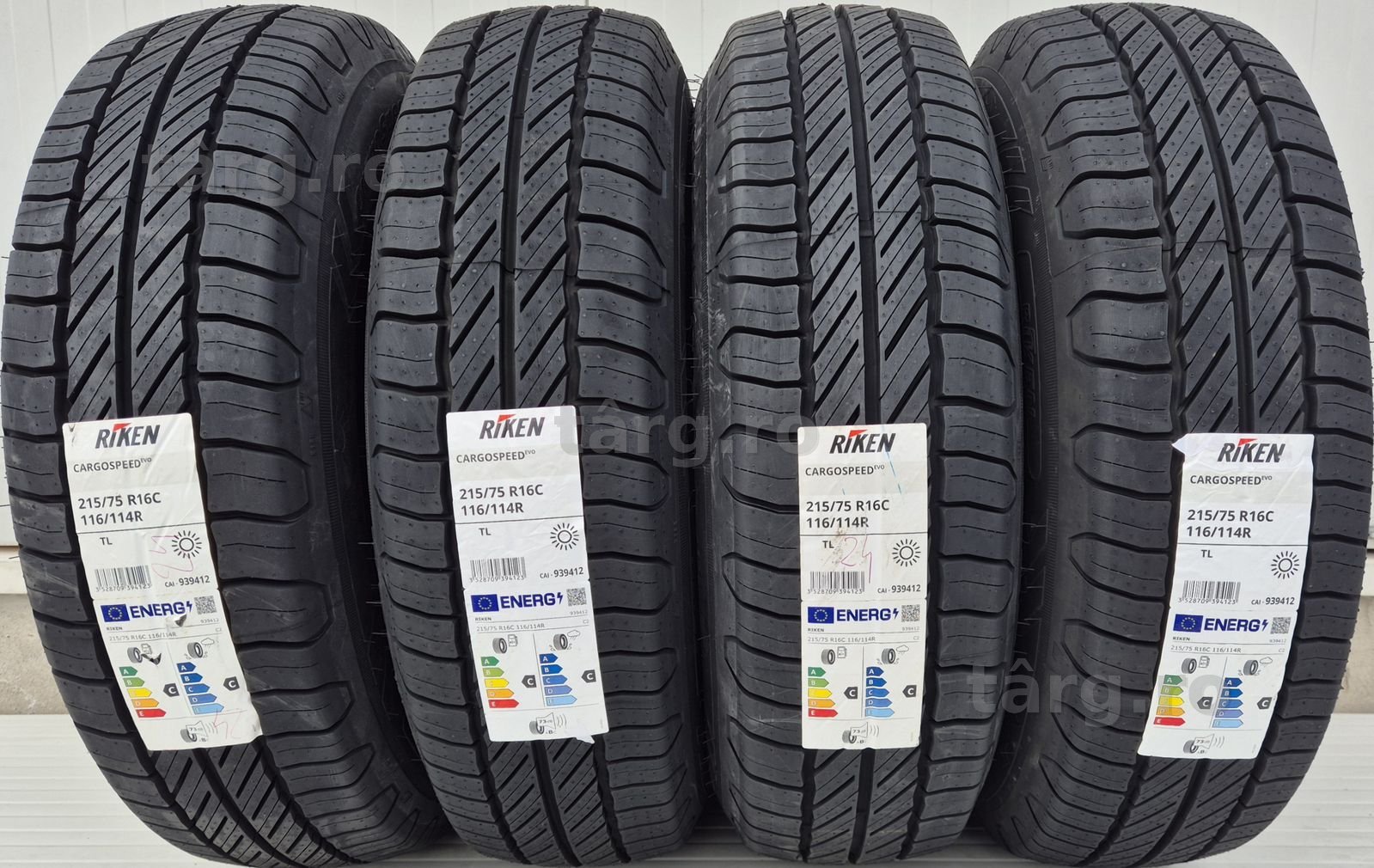 215/75 R16C, 116R, RIKEN (By Michelin) CargoSpeedEvo,Anvelope vara M+S