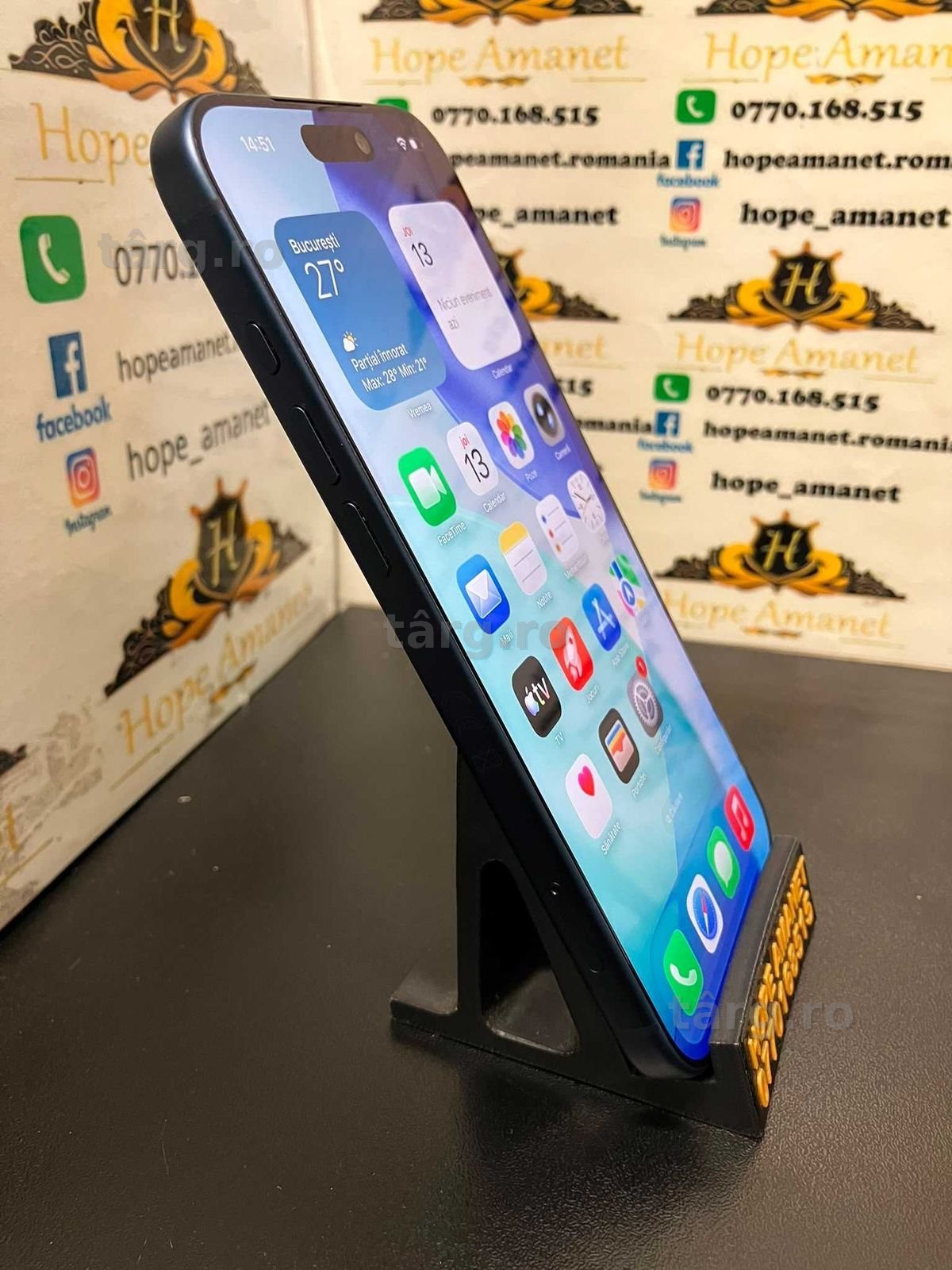 Hope Amanet P3 Iphone 17 PRO MAX / 256 GB / 100% Baterie 4