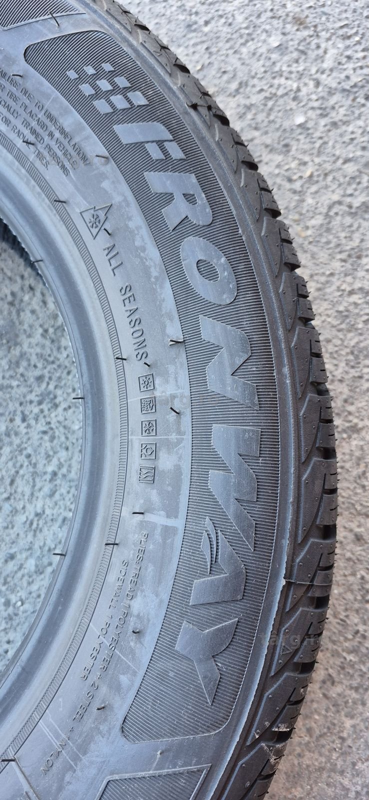 4 anvelope M+S noi Fronway 175/70/14,dot 2024.Pretul este pe bucata 4