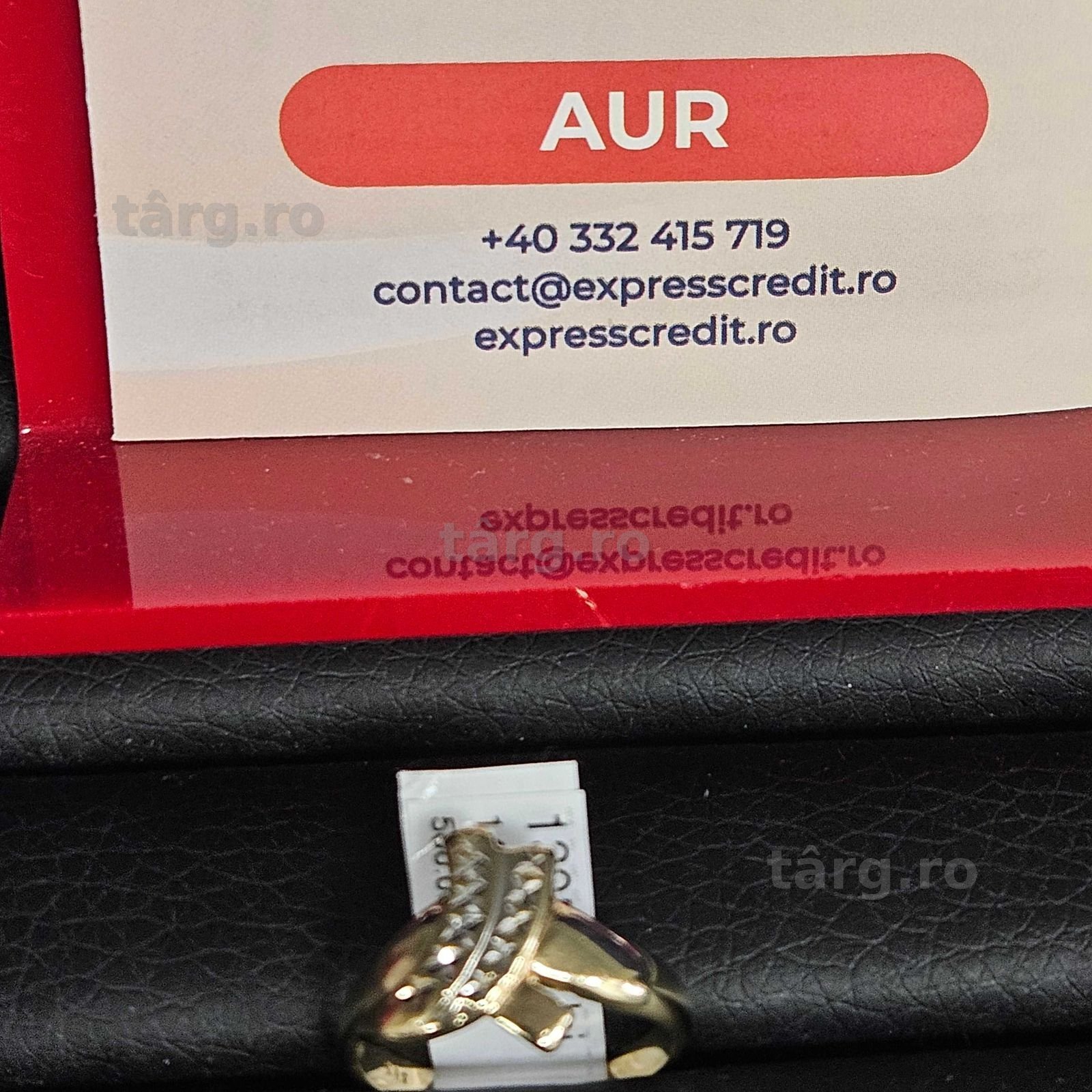 Inel Aur 14K - 2.79 grame /( B34424.1 / Ag28 Doi Baieti ) 4