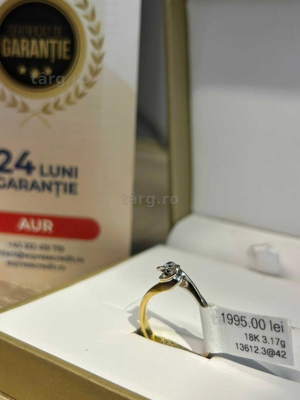 Inel Aur 18k 3.17g (AG42 B.13612.3) GARANTIE 24 LUNI 2