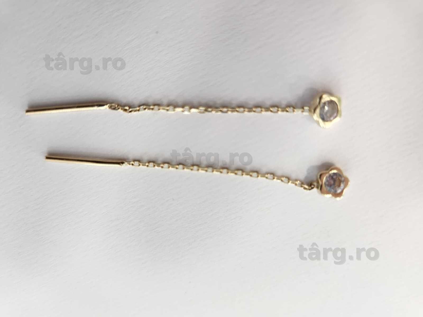 Cercei aur, 14k, 1.57g (b 68597.1 Ag2 Tudor)