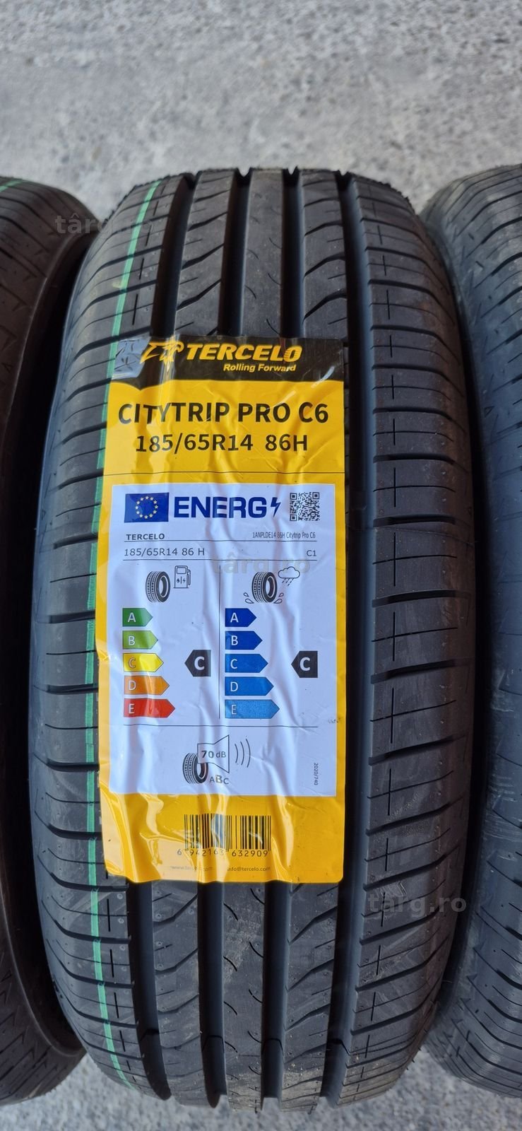 4 anvelope vara noi Tercelo 185/65/14,dot 2025.Pretul este pe bucata. 3