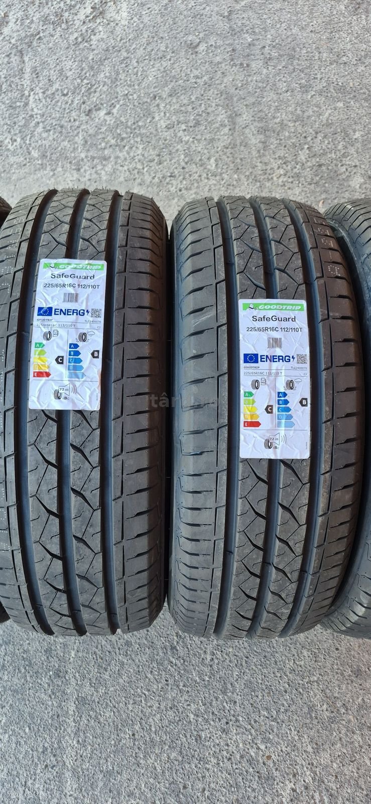 4 anvelope vara noi Goodtrip 225/65/16C,dot 2025.Pretul este pe bucata. 2