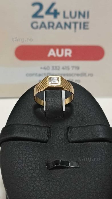 Inel aur 18K 2.40gr (AG24 Harlau B.45255.2) - Garantie 2 ani