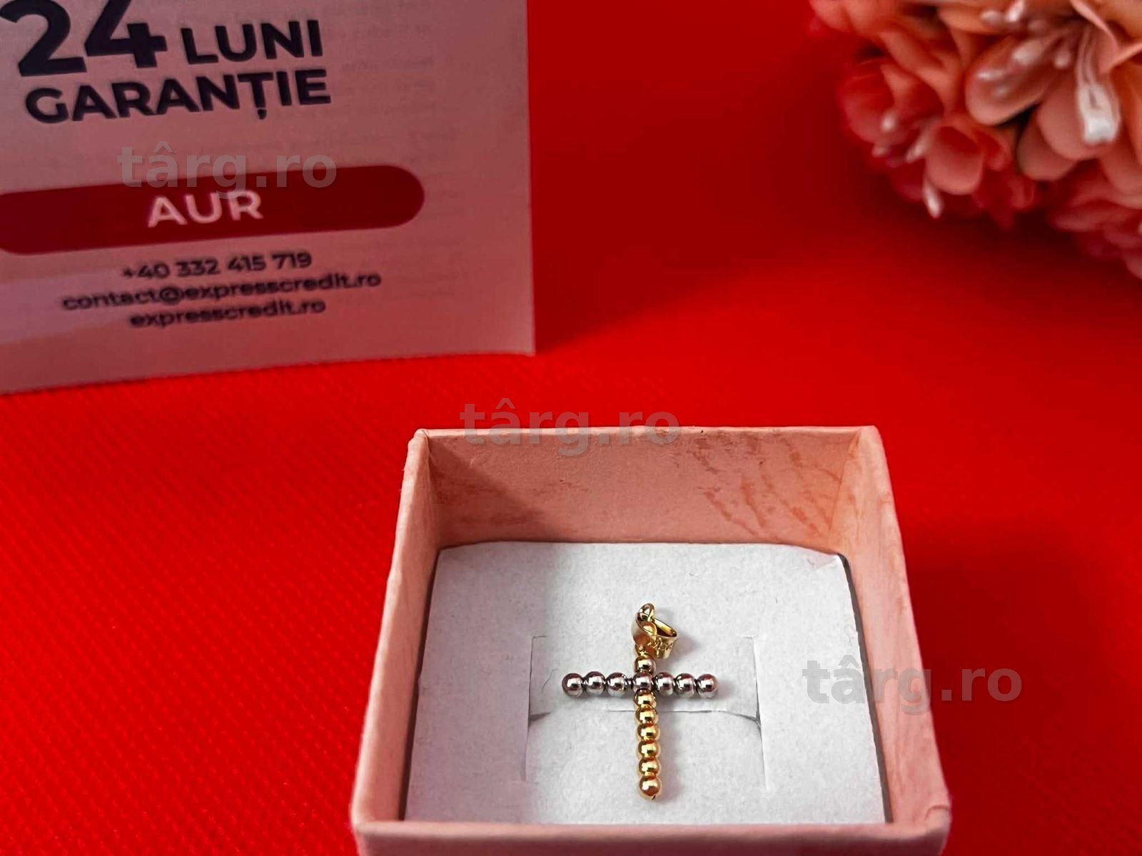 Pandantiv Aur 14k 0.70g (AG16 Moldova b32290)-Garantie 2 ani!