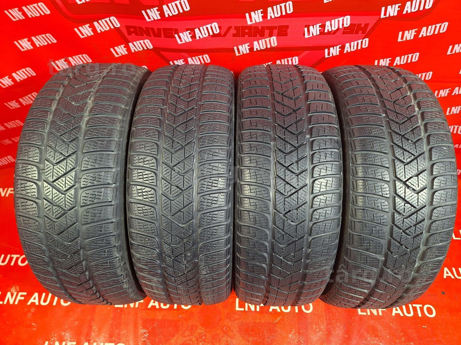 Anvelope  M+S - 225/50/18 - PIRELLI - 7.6 - 6.5 MM - DOT 2019 !