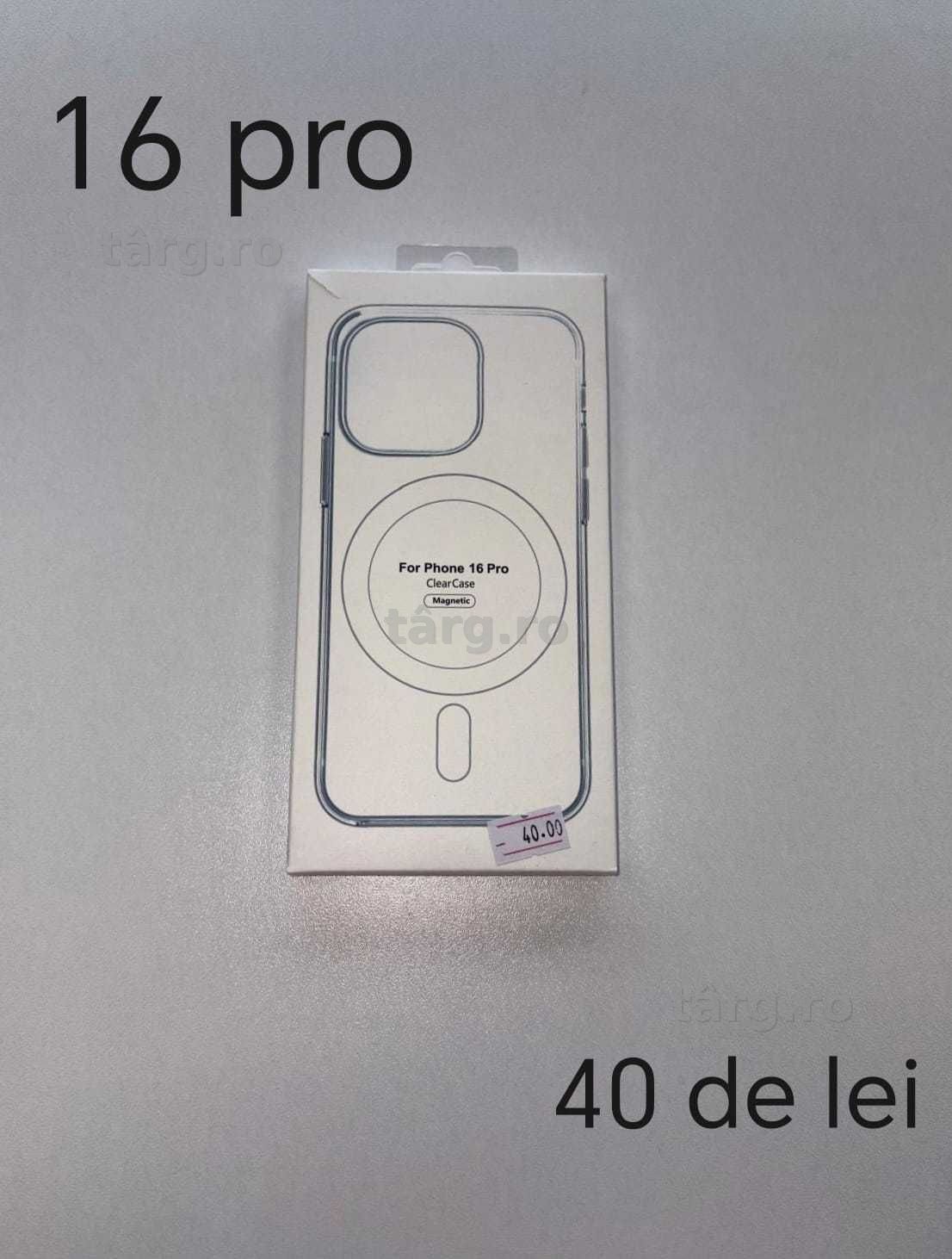Huse, Folii, Cabluri iPhone 16 Pro - Montaj gratuit folie 5