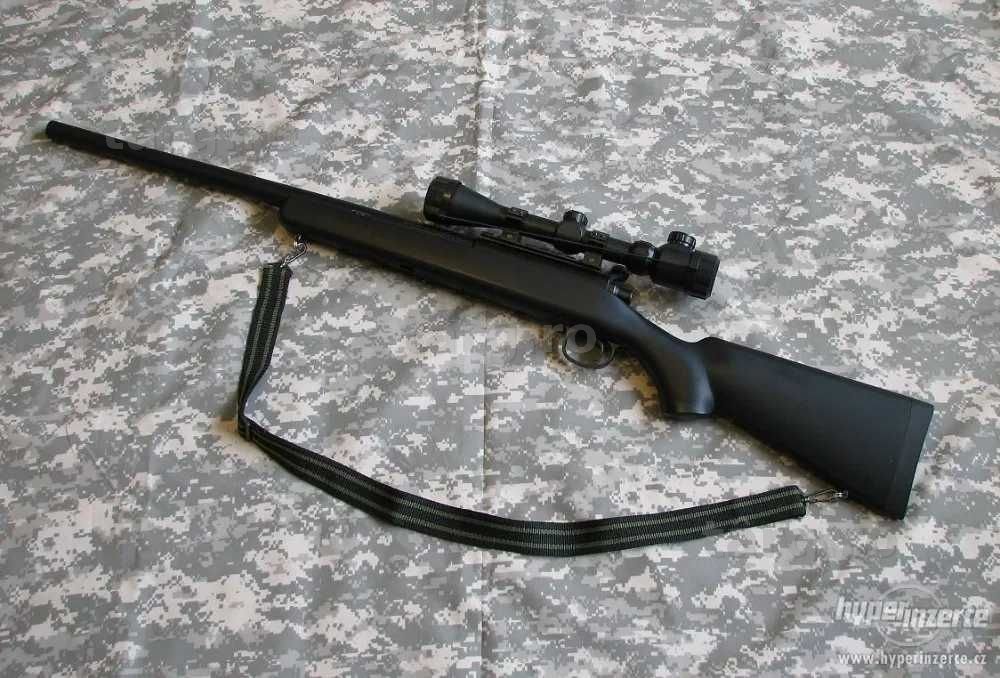 CEA MAI BUNA PUSCA Metalica Modificata *5 Jouli* Cu Luneta 6mm Airsoft