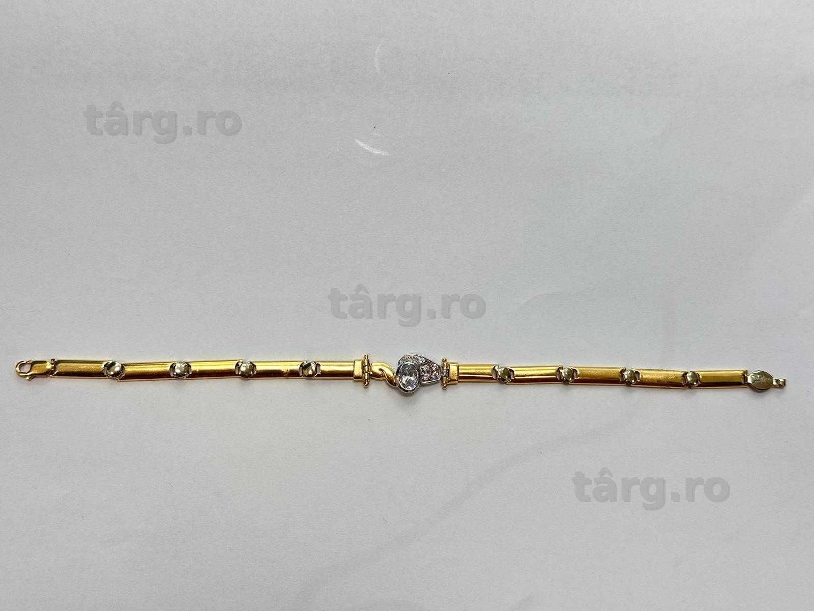 Bratara aur 18K 8.68g (AG13 b55497.2) Garantie 2 ani! Ridicare din agentie.