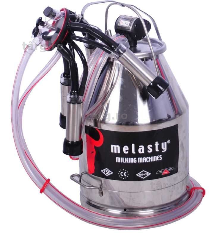 Bidon inox 30 litri pentru sistem fix de muls