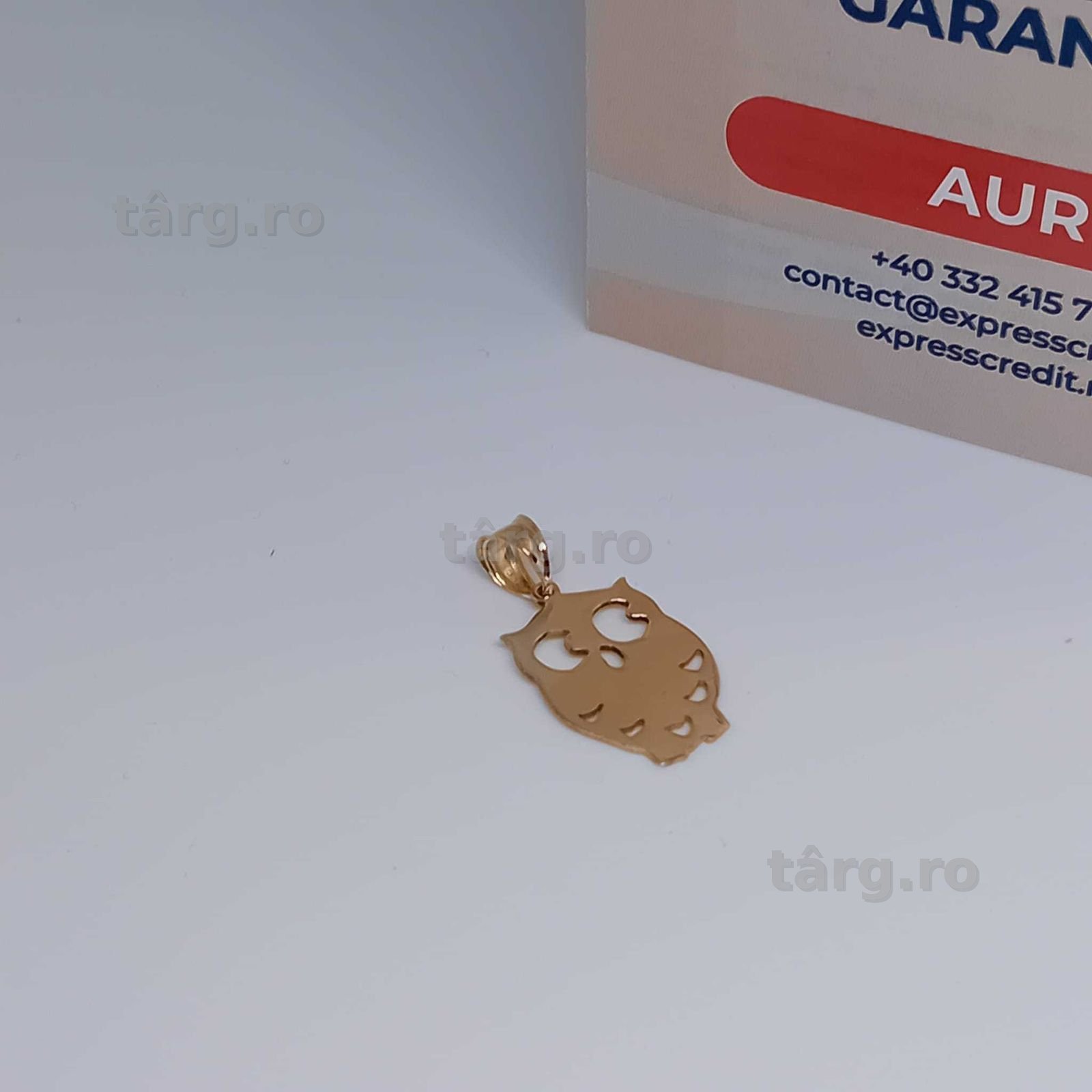 Pandantiv Aur 14K 1.43g (Ag4 Dacia B.52015.7) Garantie 2 ani 2