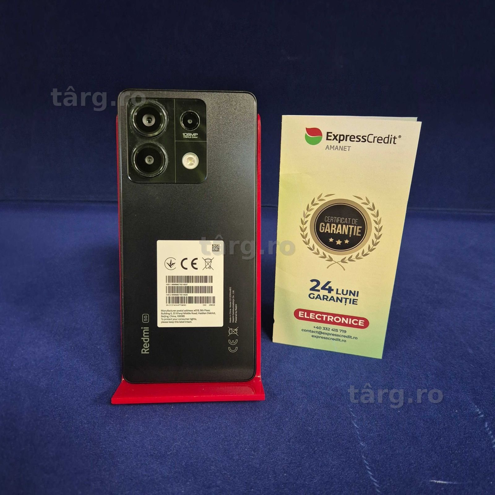 Xiaomi Redmi Note 13 5G ( B33501.1 / Ag28 Doi Baieti ) Garantie 2 ani !