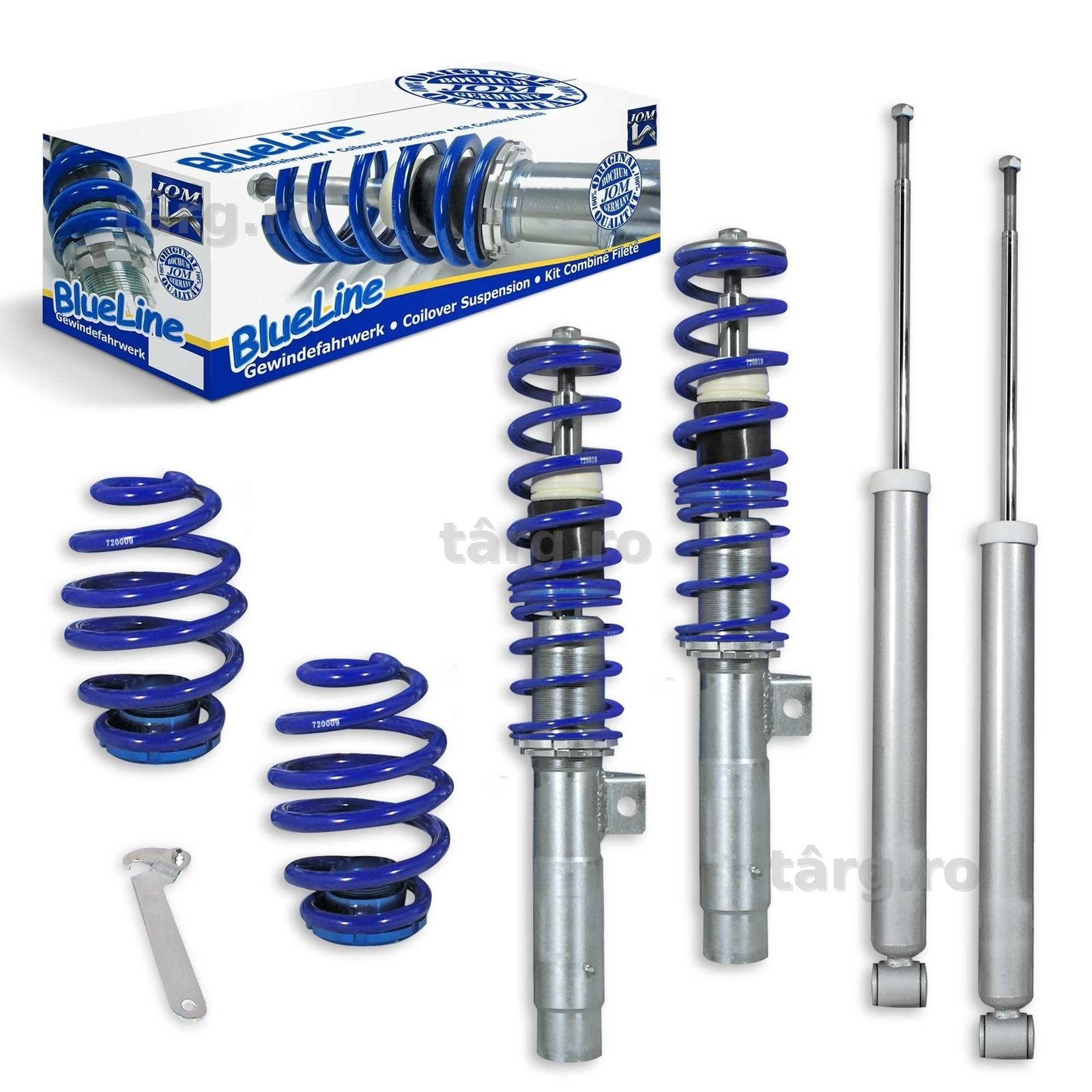Suspensie sport reglabila BMW E46 intre 1998 si 2005 Blueline