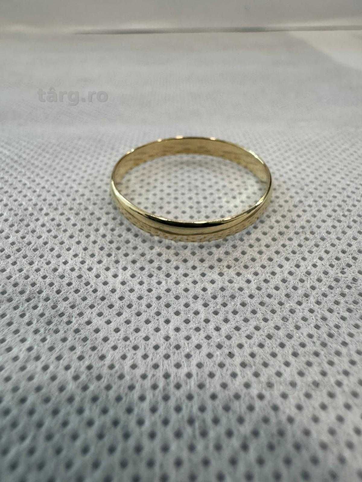 (Ag41) Verigheta aur 14K B6256.2 - Certificat de garanție! 3