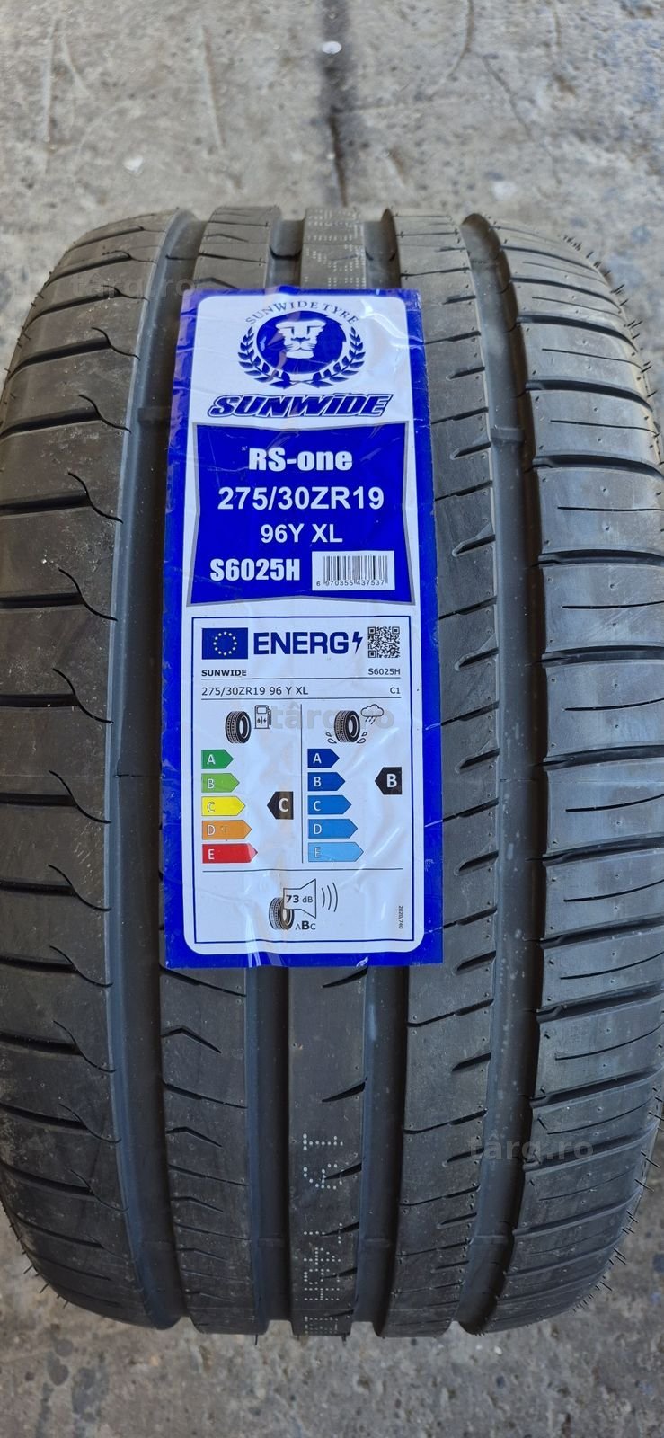 4 anvelope vara noi Sunwide,fata 245/35/19,spate 275/30/19,dot 2025.Pretul este pe bucata. 3