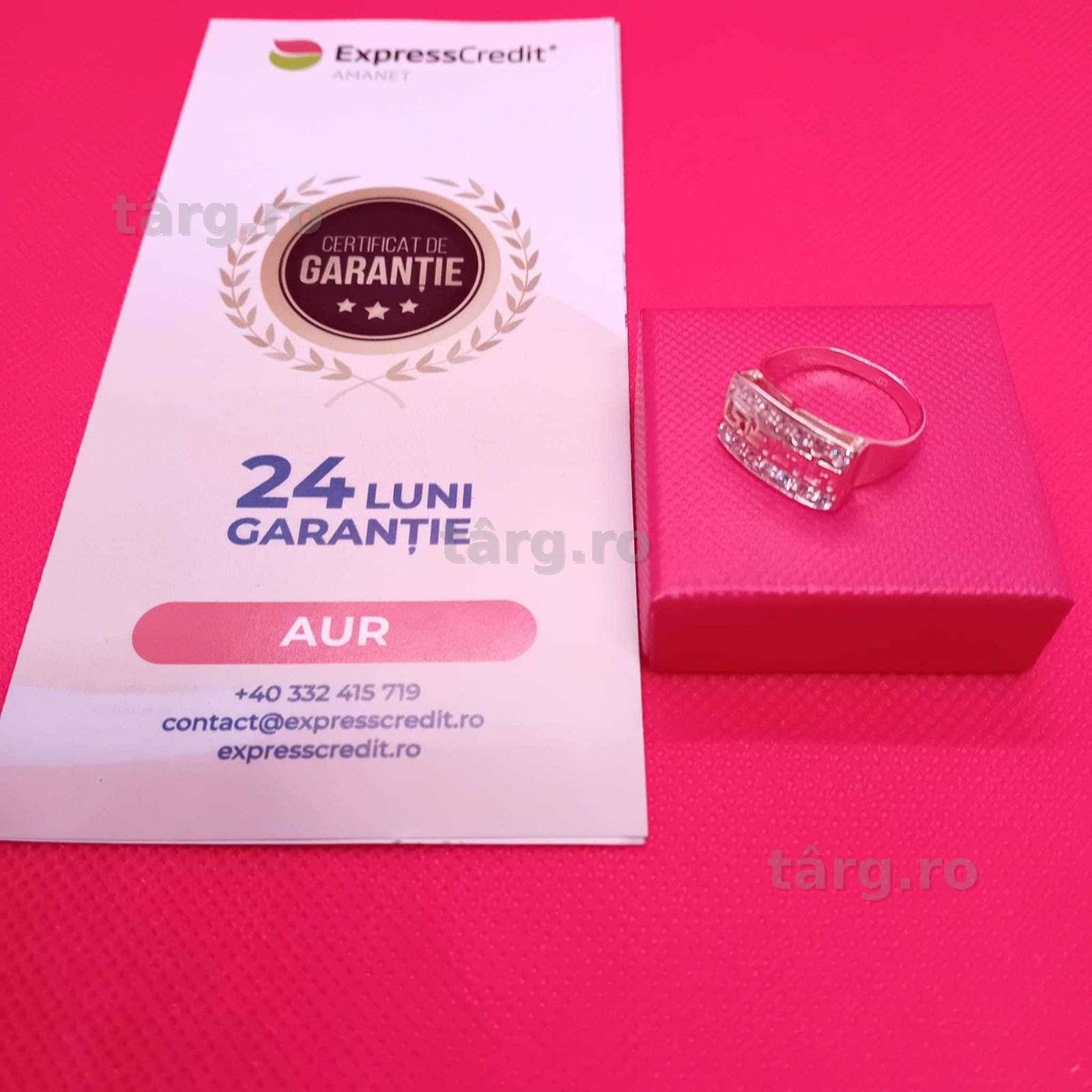 Inel aur 14k 3.49 g (Ag4 Dacia B50672.2)-Garantie 2 Ani 2