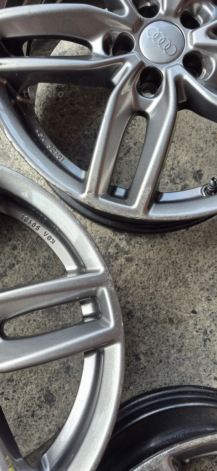 Set jante Audi R17;7,5Jx17H2,ET.38. 5